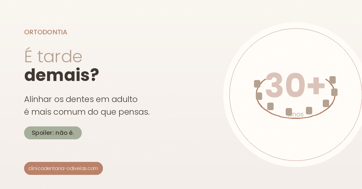 Ortodontia em adultos: é tarde demais para alinhar os dentes?